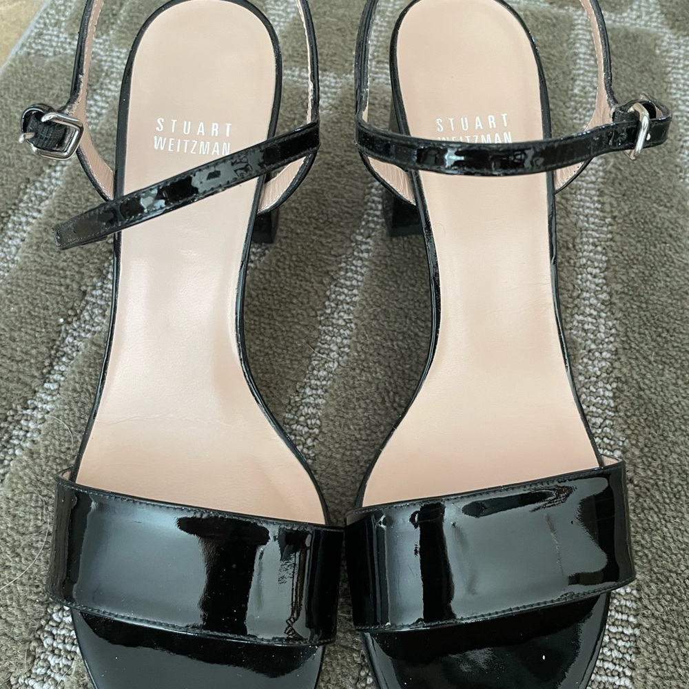 Stuart Weitzman black sandals